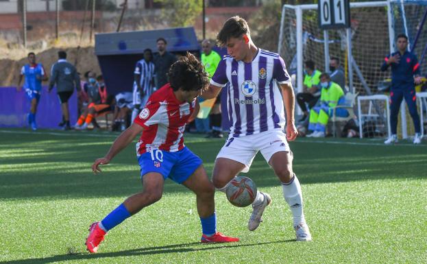 Dos errores condenan al Real Valladolid Juvenil ante un certero Atlético de Madrid
