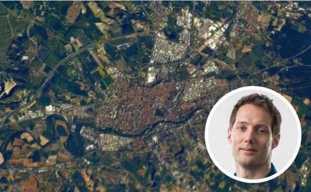 El comandante de la Estación Espacial Internacional, maravillado con Valladolid visto desde el espacio