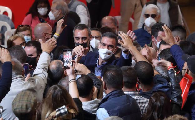 Pedro Sánchez lanza la precampaña en Castilla y León con los presupuestos como ariete electoral