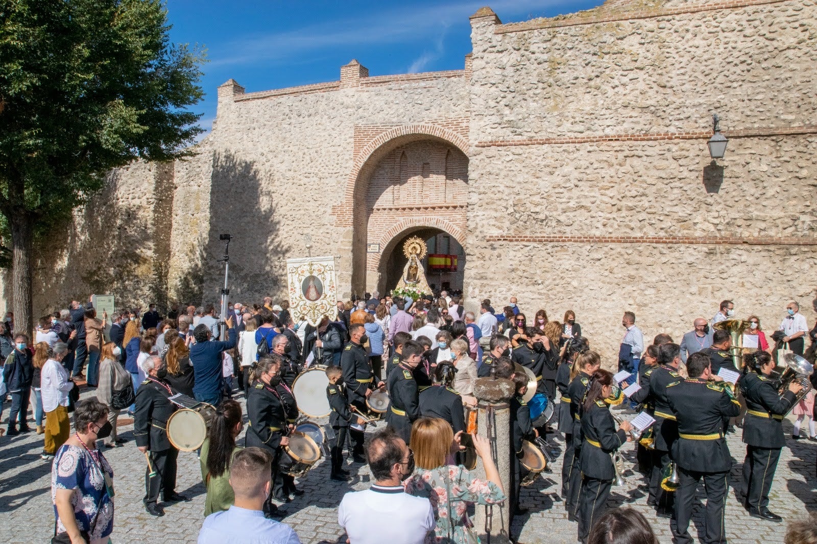Procesión de la Virgen de la Soterraña en Olmedo
