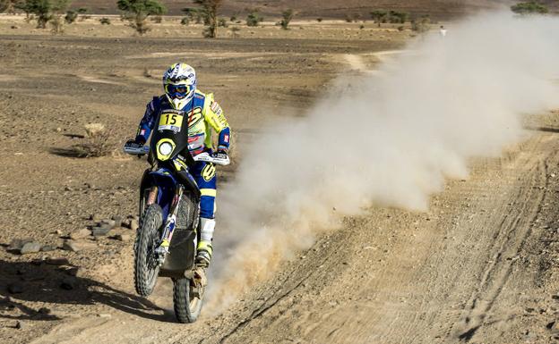 Santolino firma su primer gran día en el Rally de Marruecos