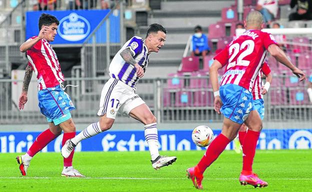 Roque Mesa, desequilibrio y liderazgo en el centro del campo del Real Valladolid