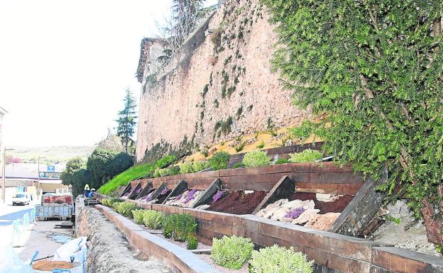 Las obras en el talud de la calle Nueva se centrarán en la zona de mayor pendiente