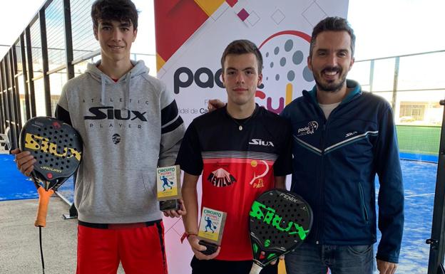 Buenos resultados para los salmantinos en la cuarta prueba de Menores de Castilla y León de pádel