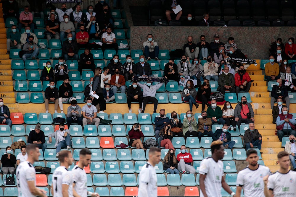 Ambiente en el Salamanca CF UDS - Gimnástica Segoviana