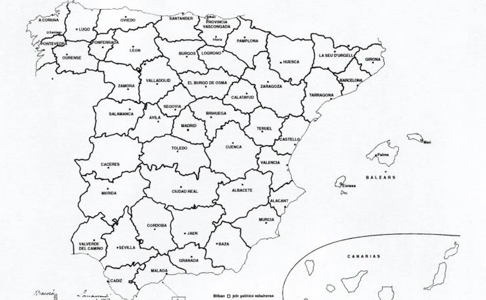 Palencia, fuera del mapa de España
