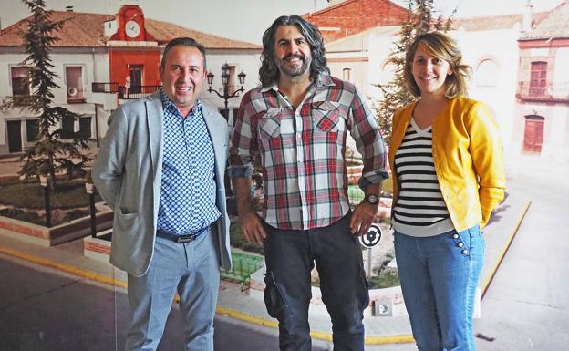 J. J. Vaquero, portada en el calendario erótico benéfico de Pedrajas