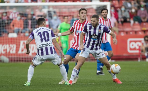 El Pucela golpea primero entre el dominio rojiblanco