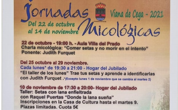 Viana de Cega celebra sus III Jornadas Micológicas