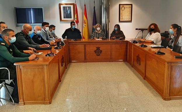 Peñaranda de Bracamonte celebra una reunión de la Junta Local de Seguridad