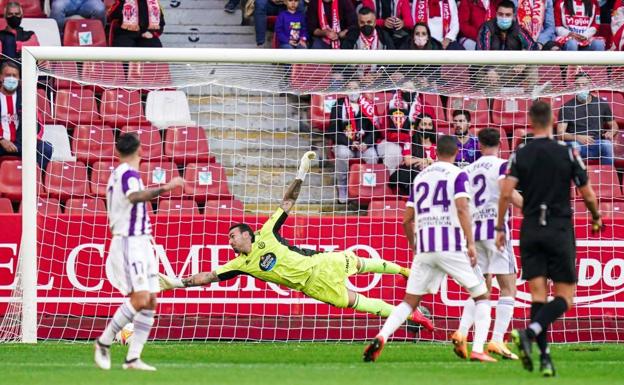 Roberto confía en «el buen camino del equipo» y en el potencial ofensivo del Real Valladolid