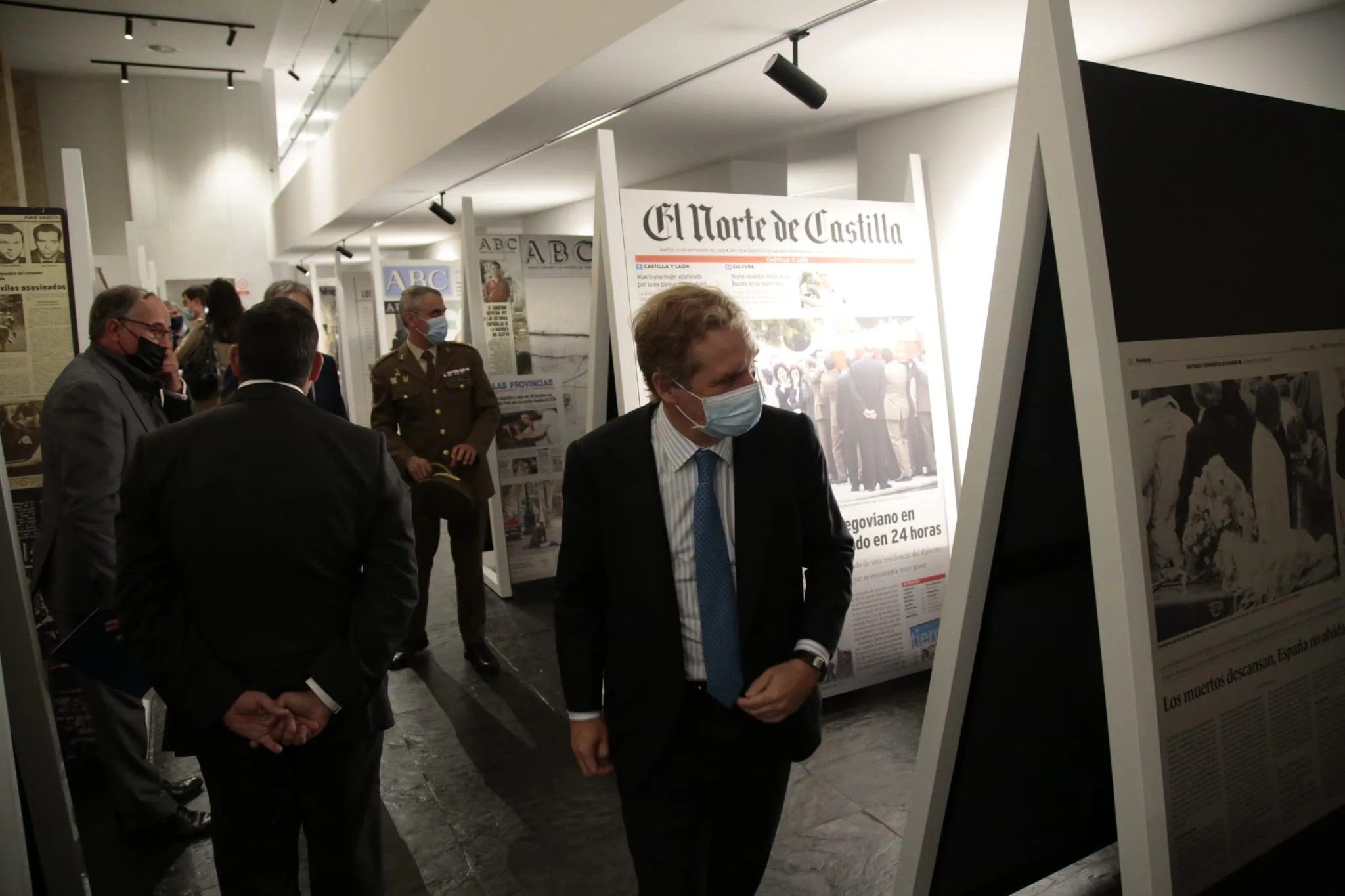 Una exposición muestra en Salamanca 60 años de terrorismo en España «que no debemos olvidar»