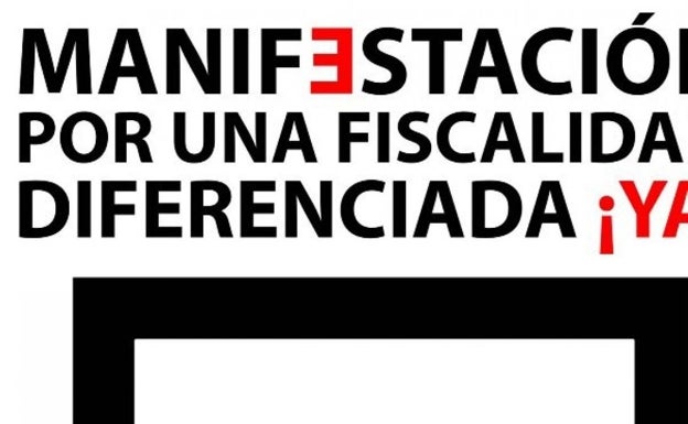 Cincuenta colectivos de Soria se suman a la manifestación 'Por una fiscalidad diferenciada ¡Ya!'