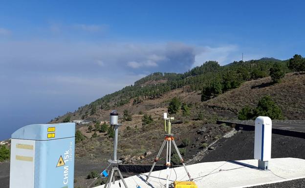 La Palma, 'mina de oro' para los expertos atmosféricos de la UVA