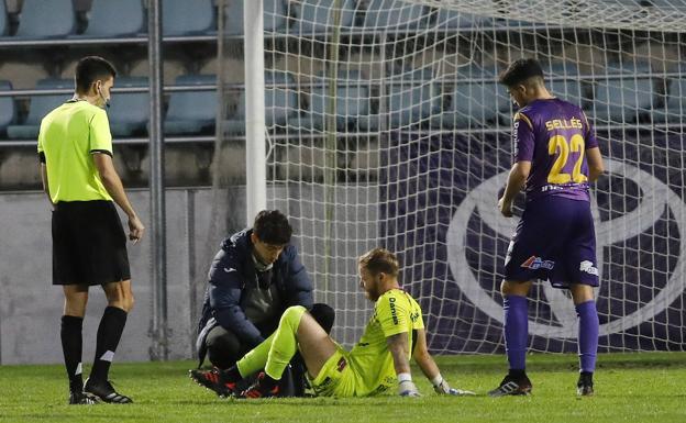 El portero del Palencia Cristo Dani Hernández deberá pasar por el quirófano