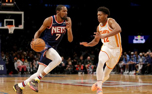 Kevin Durant impone su ley en el triunfo de los Brooklyn Nets