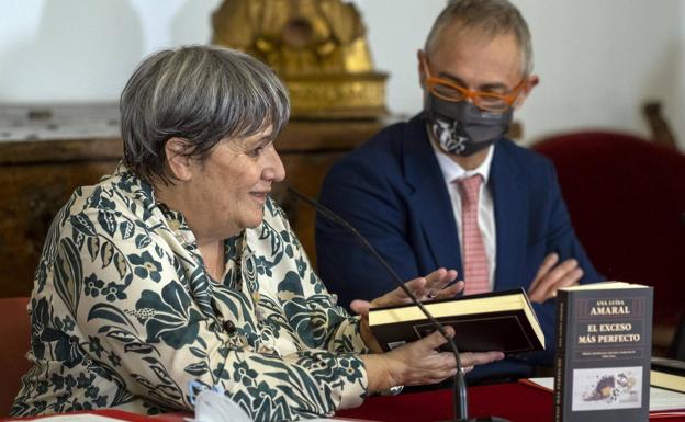 La USAL encumbra a Ana Luisa Amaral con la edición de su antología poética 'El exceso más perfecto'