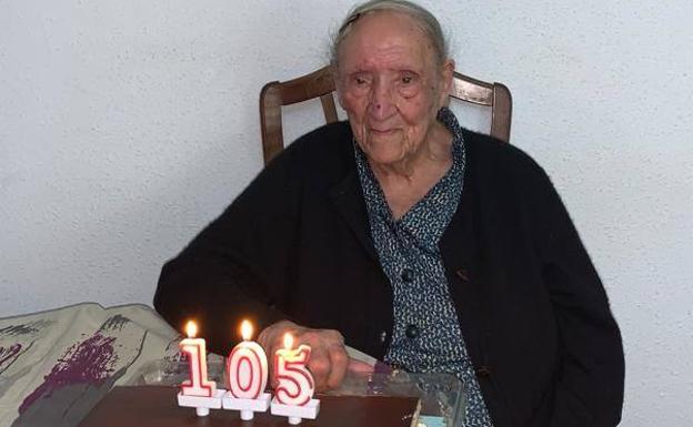 La abuela de Torozos sopla 105 velas