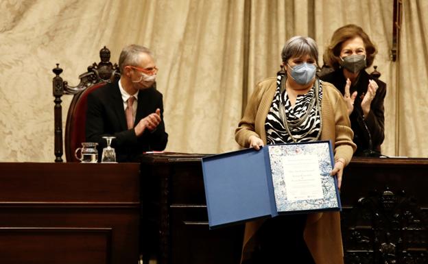 Ana Luisa Amaral recibe con «inmenso honor» el Premio Reina Sofía de Poesía Iberoamericana