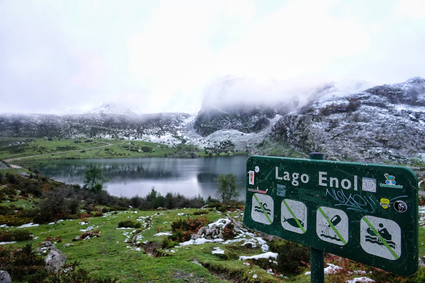 Los Lagos de Covadonga, un espectáculo en otoño