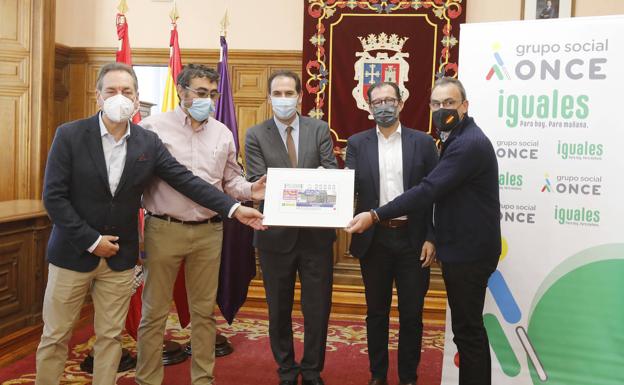 La Plaza de Abastos de Palencia protagoniza el cupón de la ONCE