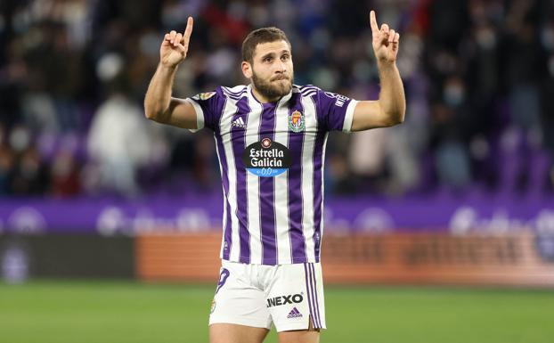 Weissman anota su segundo doblete con el Real Valladolid e iguala su máximo registro goleador