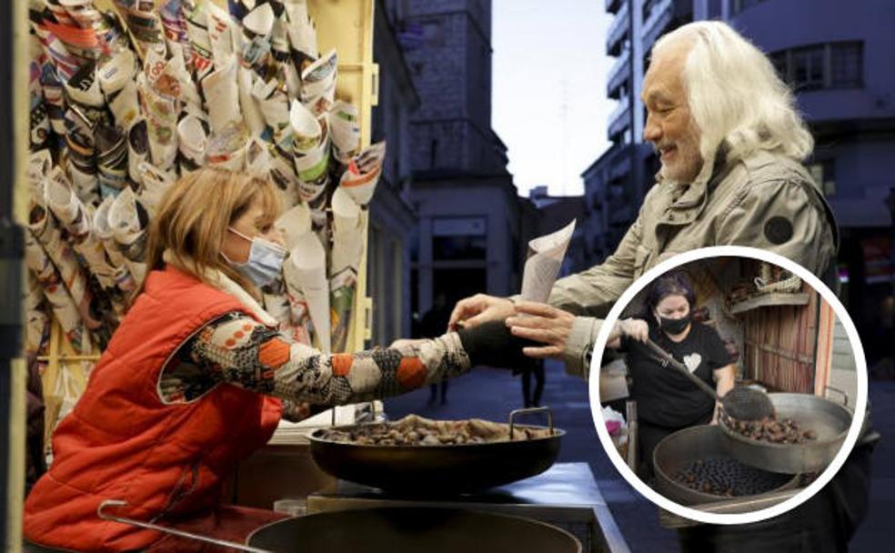 Los castañeros regresan a Valladolid: «El otoño no sería lo mismo sin nosotros»