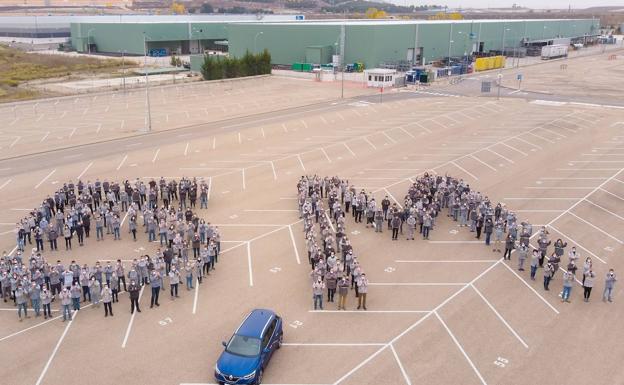 Cinco millones de Mégane fabricados en Palencia