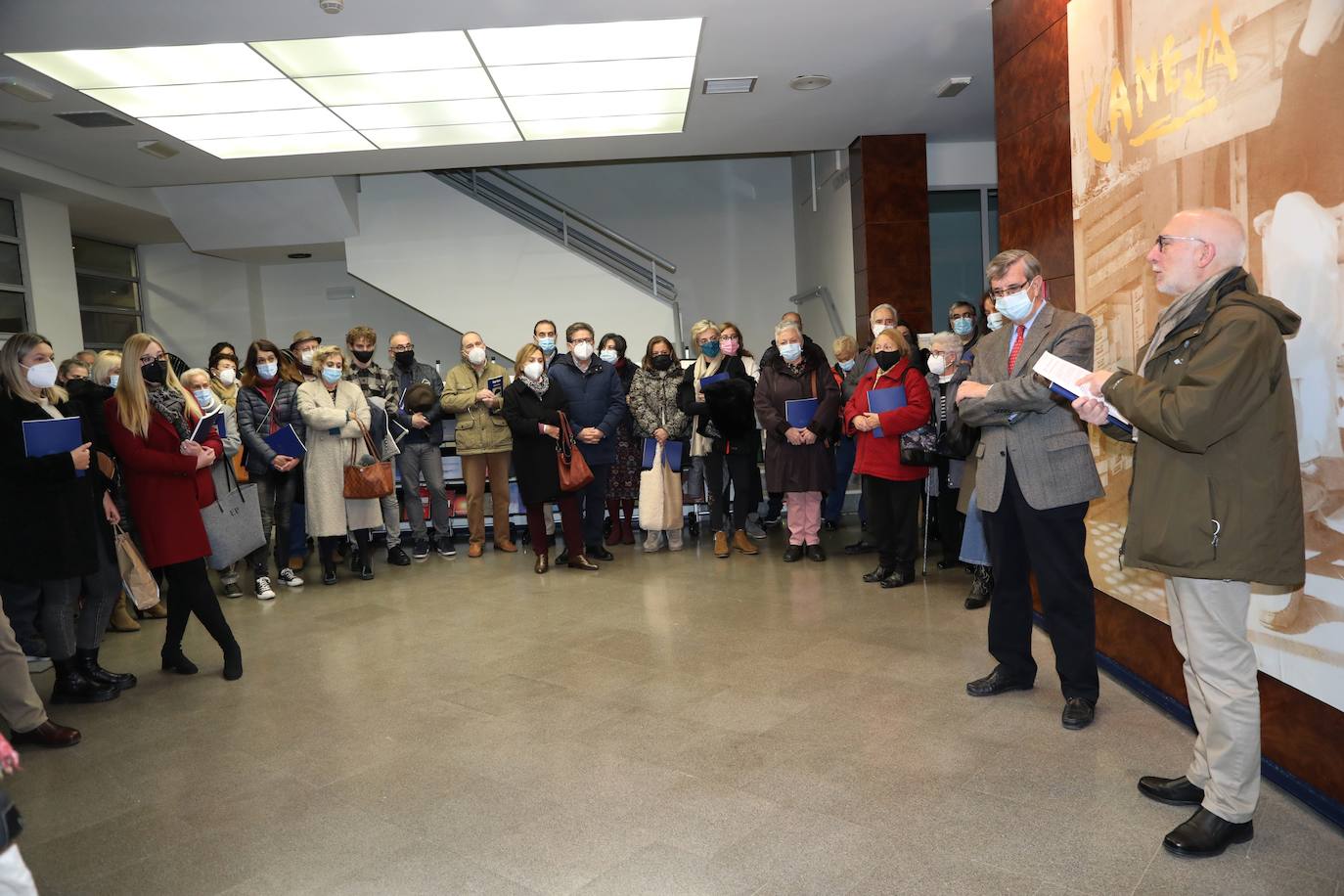 Palencia homenajea al pincel de Ángel Cuesta