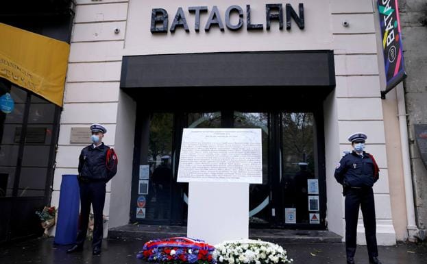 Francia recuerda a las víctimas de los atentados del 13-N