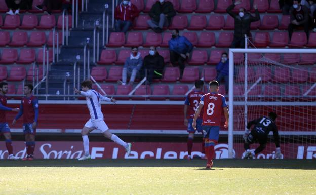 El Numancia sucumbe ante el Europa en un partido plano