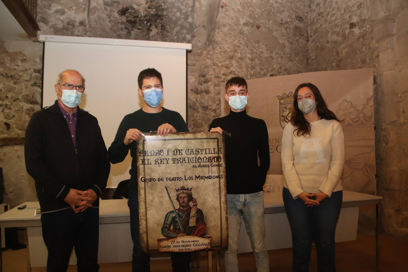 Pedro I vuelve a subirse a las tablas