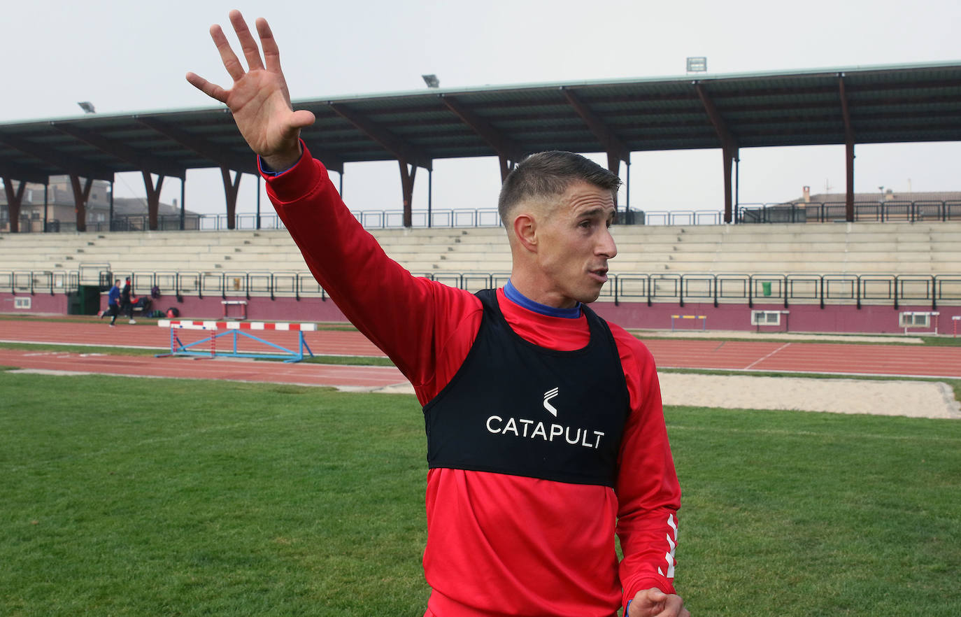 «Animo a la gente a que celebre los empates porque nos llevarán lejos»