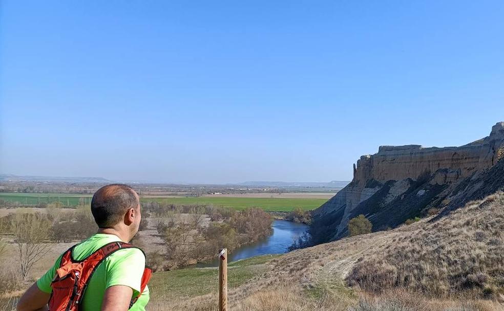 Entre cortados, una ruta de cañones en Cabezón de Pisuerga