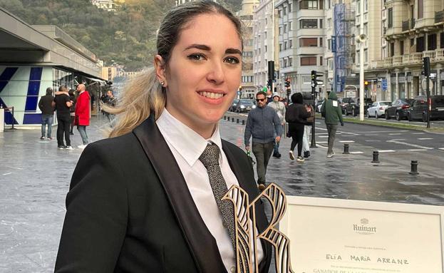 La vallisoletana Elia María Arranz gana la sexta edición del Ruinart Sommelier Challenge
