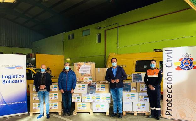 Santa Marta consigue 500 kilos de productos para mandar a los damnificados de La Palma