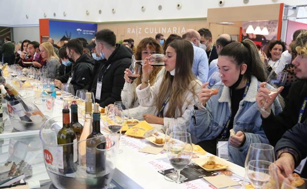 El expositor barra de Valladolid, uno de los principales focos de atención en San Sebastián Gastronomika
