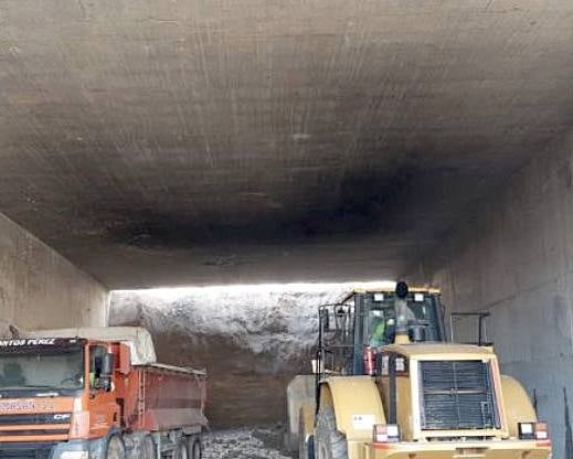 Unidas las dos bocas del túnel de Andrómeda