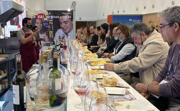 Valladolid cierra su participación con armonías entre quesos y vinos