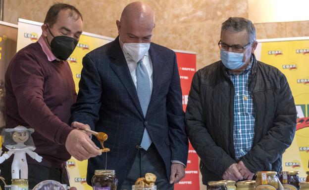 Carnero exige a Europa un «etiquetado claro» de la miel que refleje «con porcentajes» su procedencia