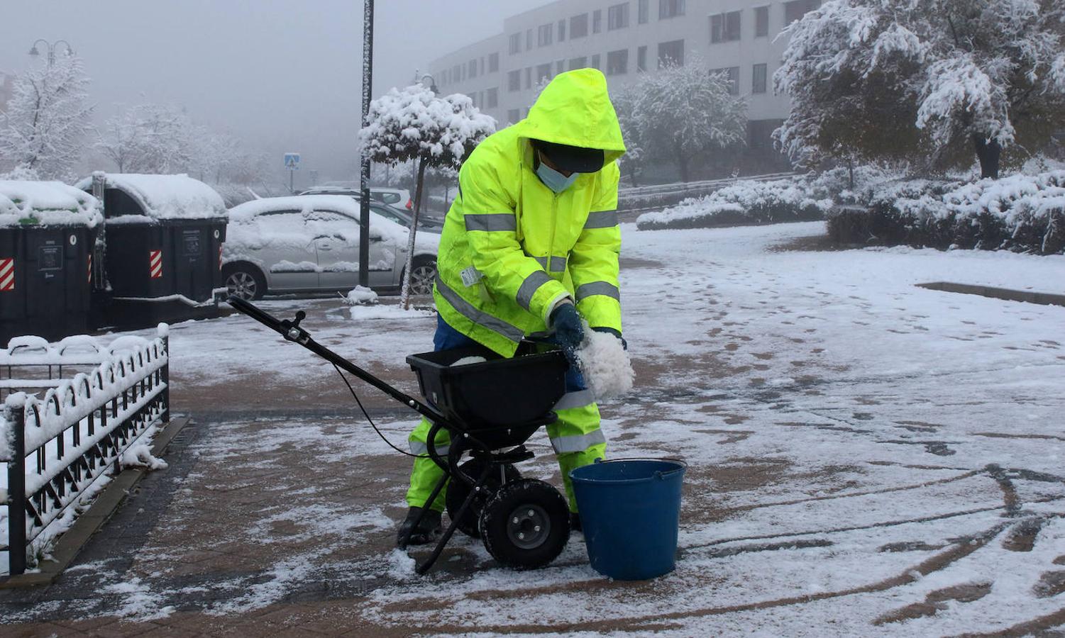La nieve llega a Segovia y su provincia