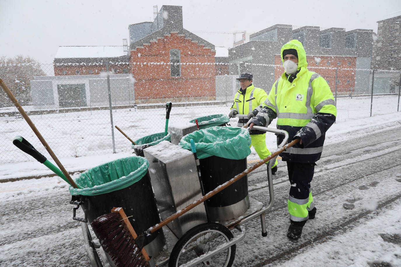 Desactivada la fase de alerta por nieve en Palencia