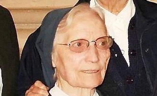 Rioseco llora la muerte a los 96 años de la Hija de la Caridad sor María Domeño