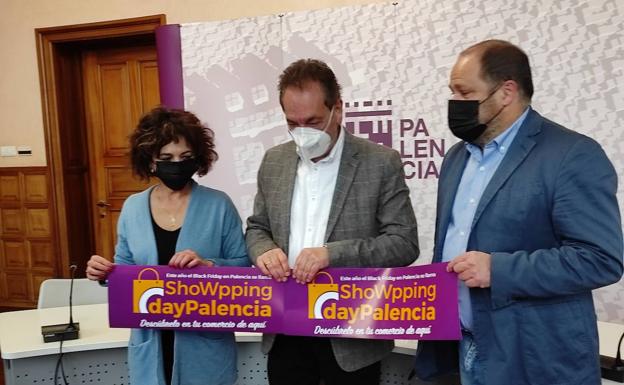 Medio centenar de comercios palentinos participan este viernes en el Showpping Day