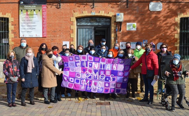 Cigales se une al Día Internacional de la eliminación de la violencia contra la mujer