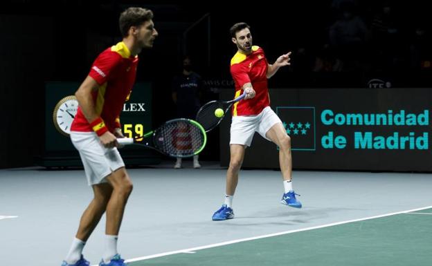 Carreño y Granollers logran el ansiado 3-0