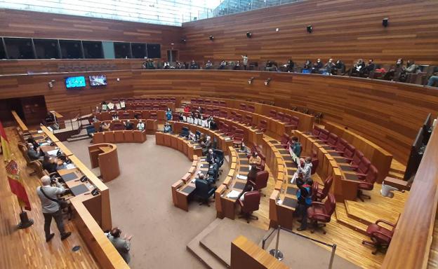 Un representante de Santa Marta participa en el pleno autonómico de infancia