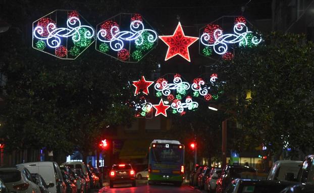 Un paseo virtual por la iluminación de Navidad de Valladolid