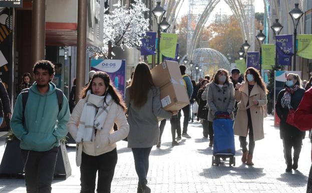 La gimnasia y las rebajas del 'Black Friday' llenan Valladolid