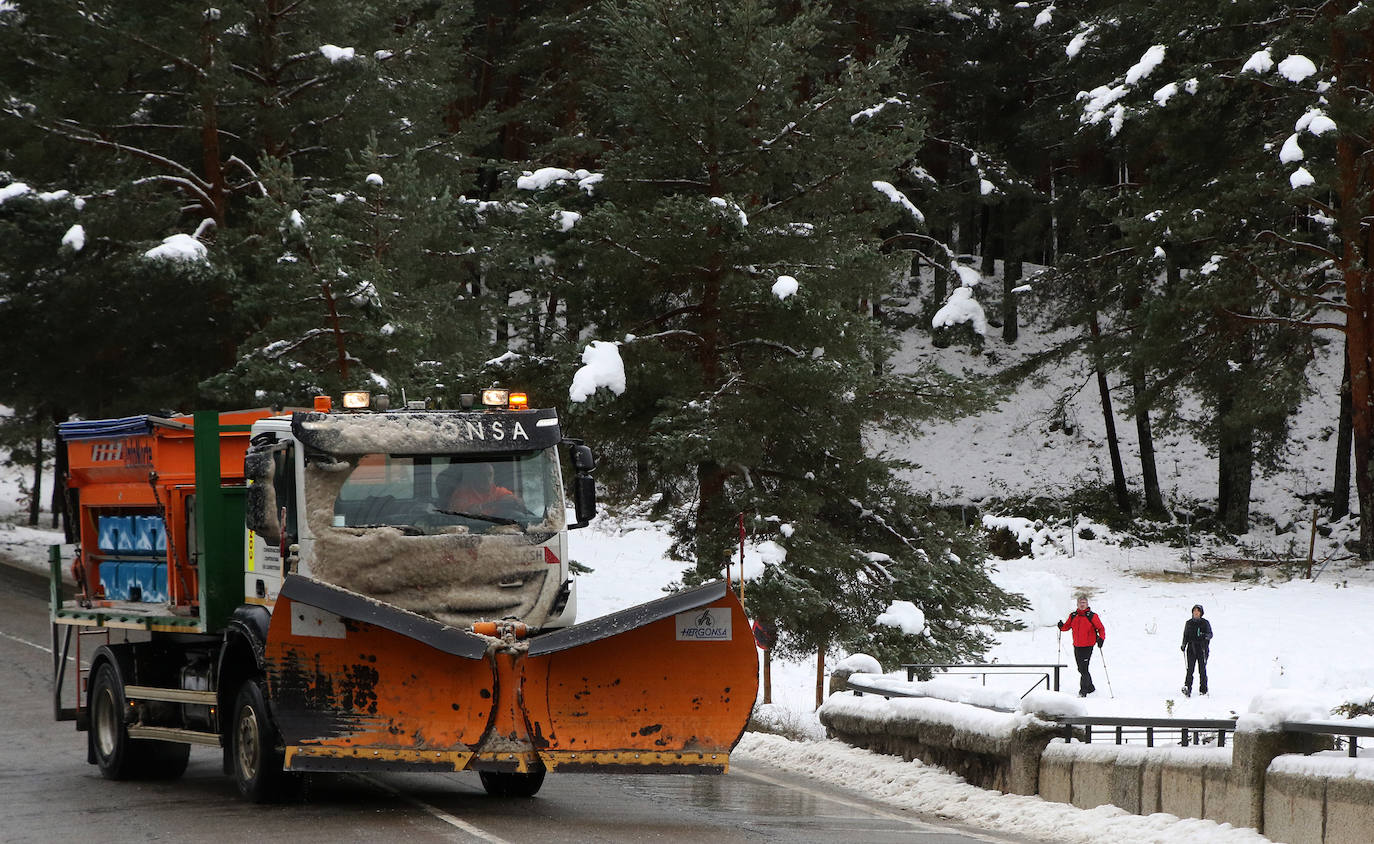 Frío y nieve en Segovia y su provincia
